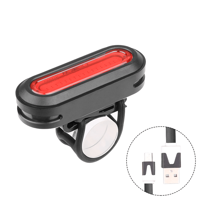 XANES TL23 COB Tail Light Warning LED USB Bike Motorcycle E-Bike Bike Bicycle Cycling Taillig