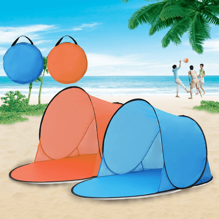 Outdoor Camping Automatic Pop up Quick Open Tent Waterproof UV Beach Sunshade Canopy