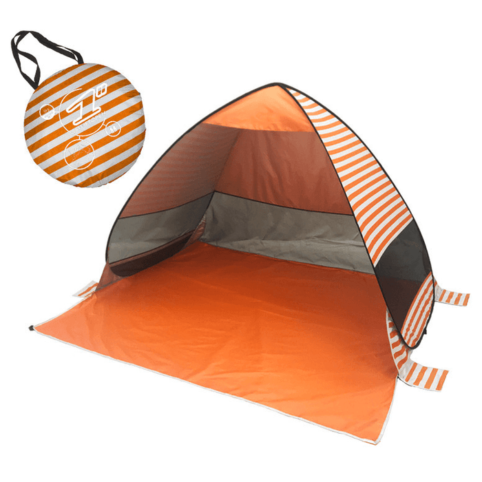 Fully Automatic P0P-UP Tent 2 Second Quick Open Beach Tent with Storage Bag Portable UV Protection Sunshade