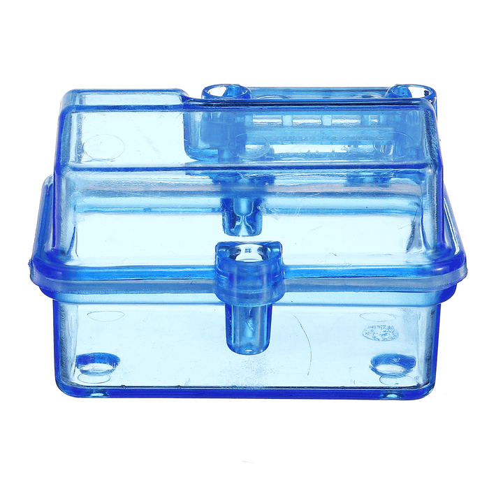 Mini Waterproof Plastic Transparent Receiver Box P2047 for 1/10 RC Short Course Slash HQ727