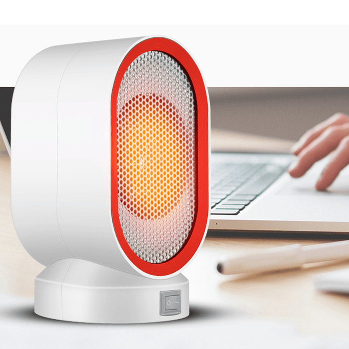 400W Mini Electric Heater Fan Air Heating Fan Winter Warmer Desktop Home Office