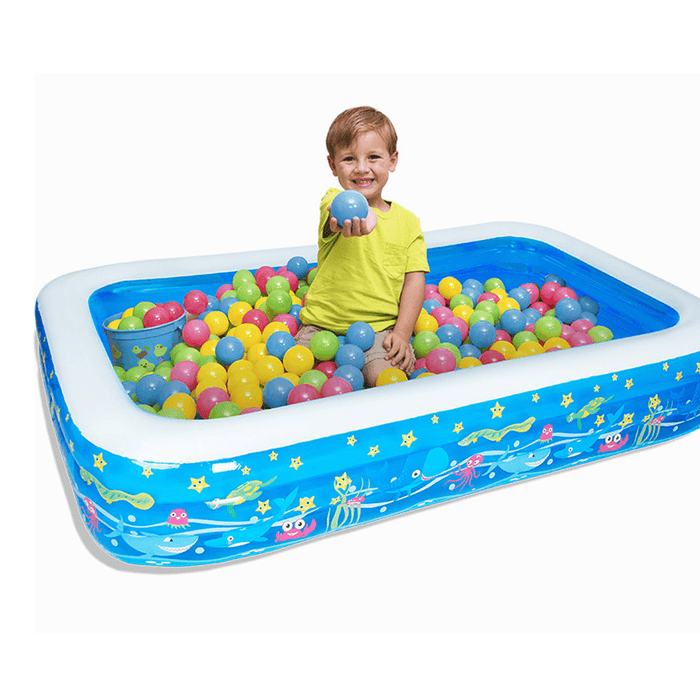 Inflatable Swimming Pool Kids Adult Yard Garden Family Party Outdoor Indoor Playing Inflatable Bathtub