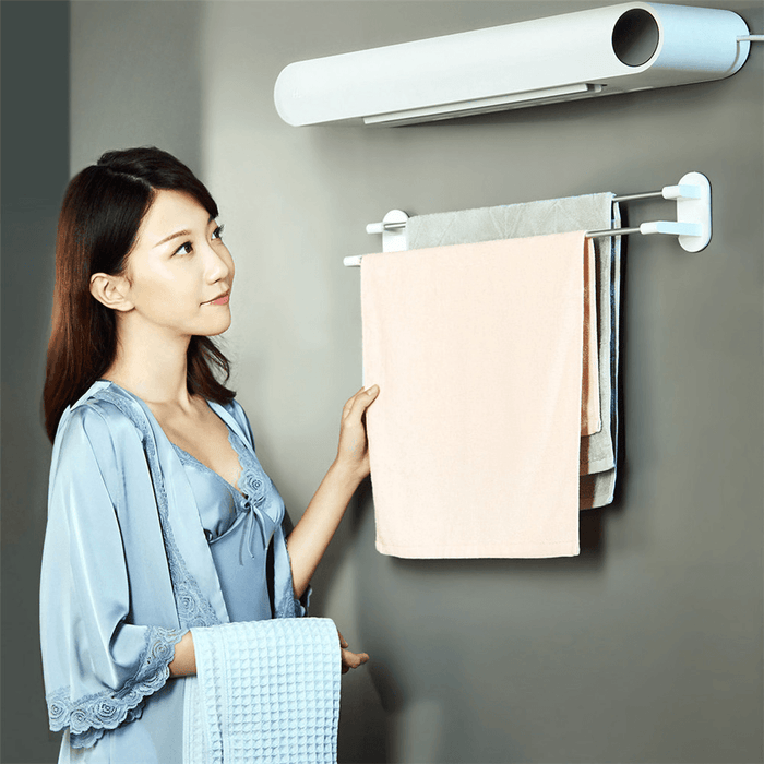 Happy Life YSHR03 UV Germicidal 50 Deg.C Hot Air Disinfection Bathroom Towel Dryer Smart Drying Sterilizing Machine From