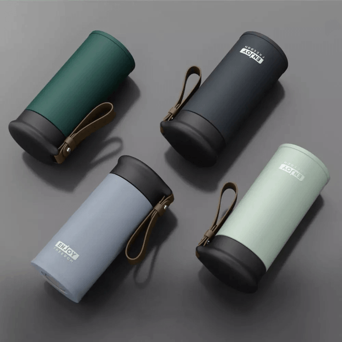 280ML Double Wall Stainless Steel Vacuum Flasks Car Water Cup Coffee Tea Travel Mug Bottle