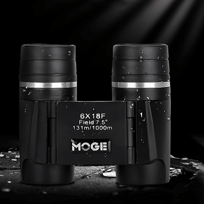 MOGE 6X18 Binoculars Microscope HD Night Vision Professional Binoculars for Outdoor Camping Travel