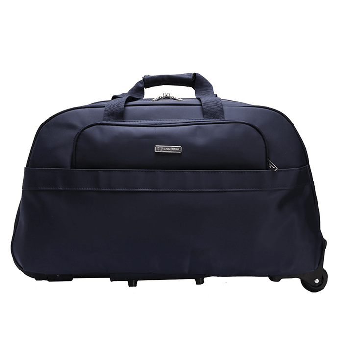 High Capacity Travel Duffle Luggage Trolley Bag with Wheels Rolling Suitcase Travel Bags Carry-On Bag