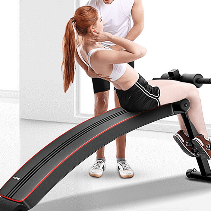 Folding Sit up Abdominal Bench Multifunction Muscle Training Board Dumbbell Stool Gym Fitness Equipments