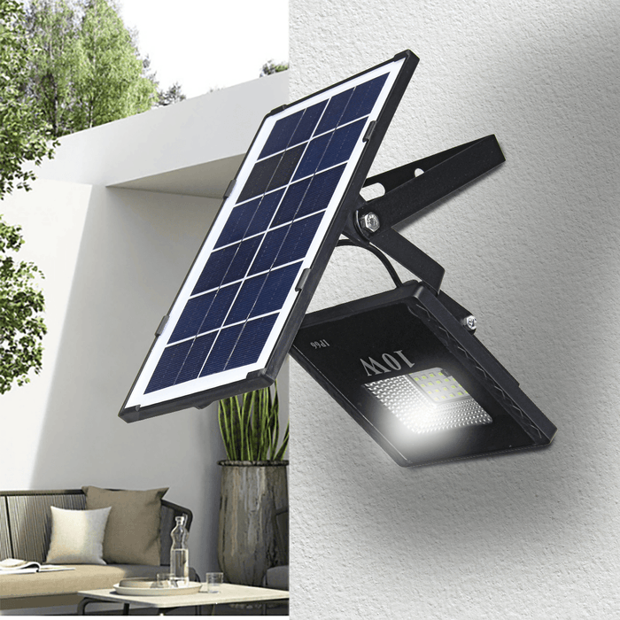 10/25W 23/36 LED Solar Flood Light Waterproof Security Wall Street Lamp for Outdoor Garden Courtyard with Remote Controller