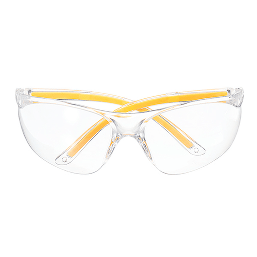 Anti-Uv PC Protective Glasses Goggles Yellow Legs Protection for Lab