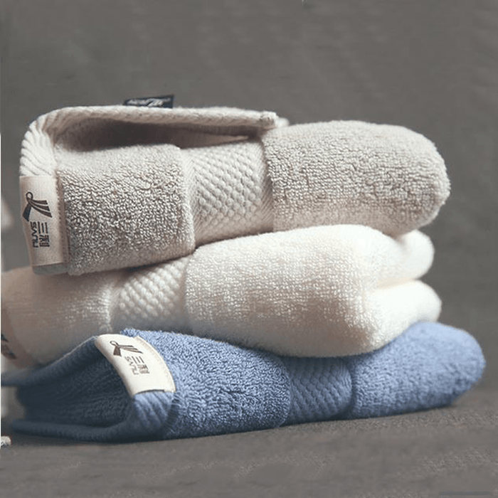 Honana HT-301 Ultra Soft Pure Cotton Fast Drying High Absorbent Antibacterial Thicker Bath Towel Beach Towel