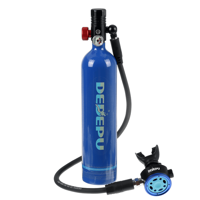 1L Diving Mini Scuba Cylinder Oxygen Tank Underwater Breath Equipment+Face Mask