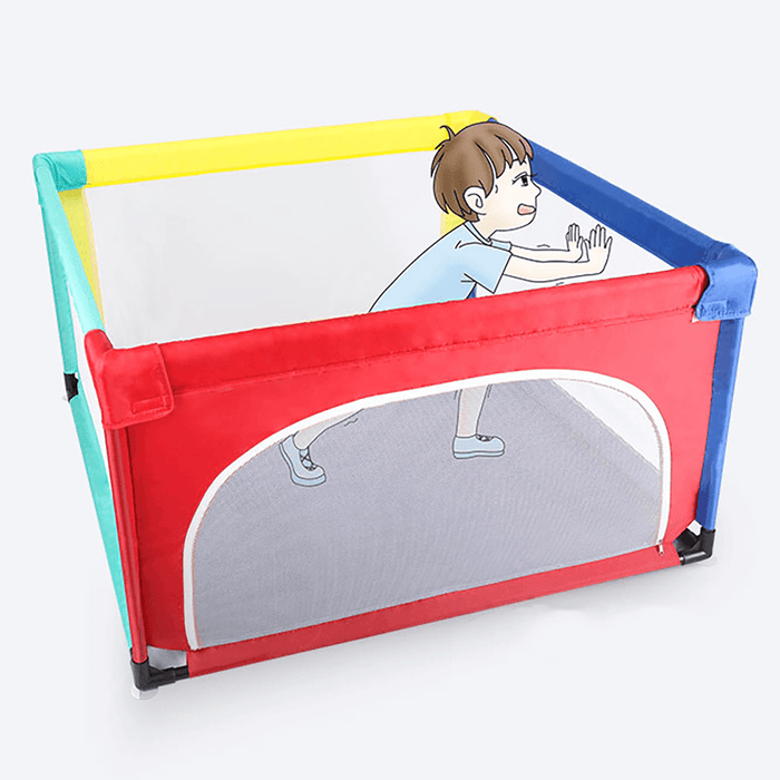 Portable Baby Playpen Extra Large Play Yard for Infants Sturdy Safety Infant Playard Indoor outside Big Toddler Play Pen with Gates