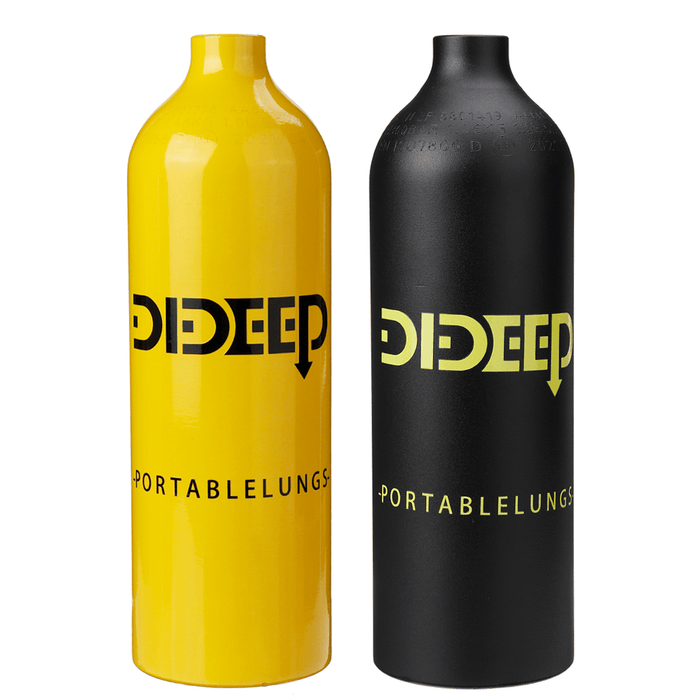 DIDEEP 1L Mini Scuba Diving Cylinder Oxygen Tank Snorkeling Breath Air Tank Swimming Diving Equipment