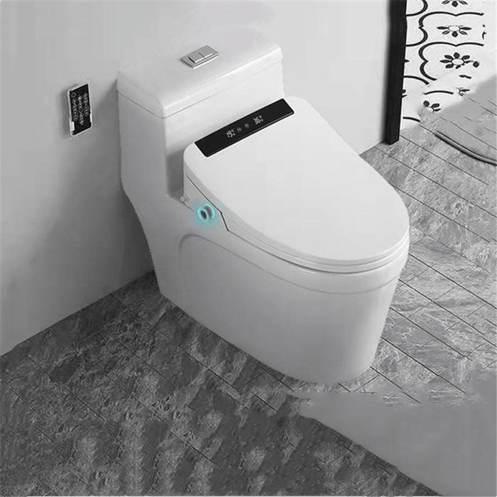BAIWEISI Automatic Smart Toilet Cover Instant Heat Technology Deodorization Mute for Bathroom