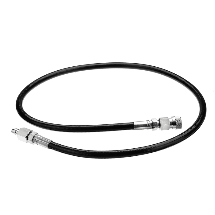 4500PSI 36'' Paintball Tank Fill Line Hose for HPA SCUBA PCP 1/8" Male Nipple and 1/8'' Female Quick Release