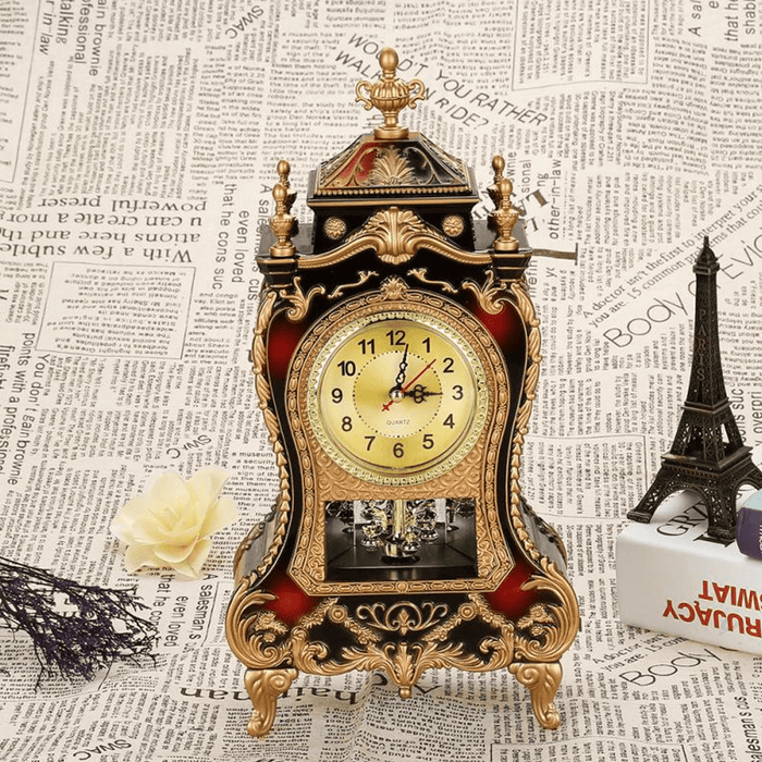 Desk Pendulum Alarm Clock Vintage Clock Classical Cabinet Creative Imperial Furnishing Sit Pendulum Clock