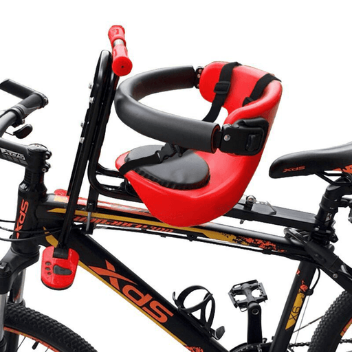 BIKIGHT Bike Baby Seat Child Front Mount Seat Bicycle Carrier Saddle with Handrail Safety Locks