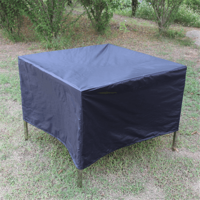 Ipree® 115X115X74Cm Outdoor Garden Yard Patio Waterproof Cube Table Furniture Cover Rain Protection