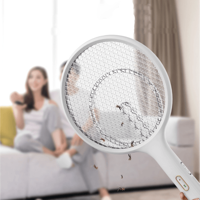 USB Electric Mosquito Killer Fly Insect Swatter Handheld Bug Zapper Pest 1200Mah Battery Life