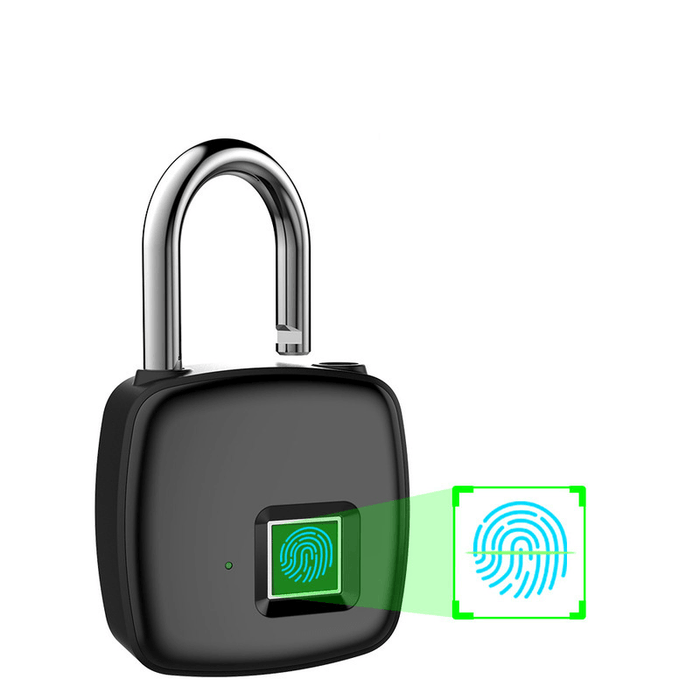 Anytek P30 Smart Fingerprint Lock 300Mah USB Charging 10 Sets Fingerprints Anti-Theft Lock