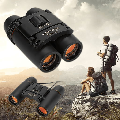 Ipree® 30X60 Folding Binocular HD Red Coated Film Lens Telescope Low Light Level Night Vision 126M/1000M