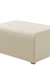 Stretchy Fabric Footstool Cover Square Ottoman Protector Stretch Slipcover for Home Sofa