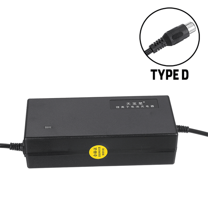 48V 2A 50-60Hz Power Adapterinline Connector Lithium Battery Charger