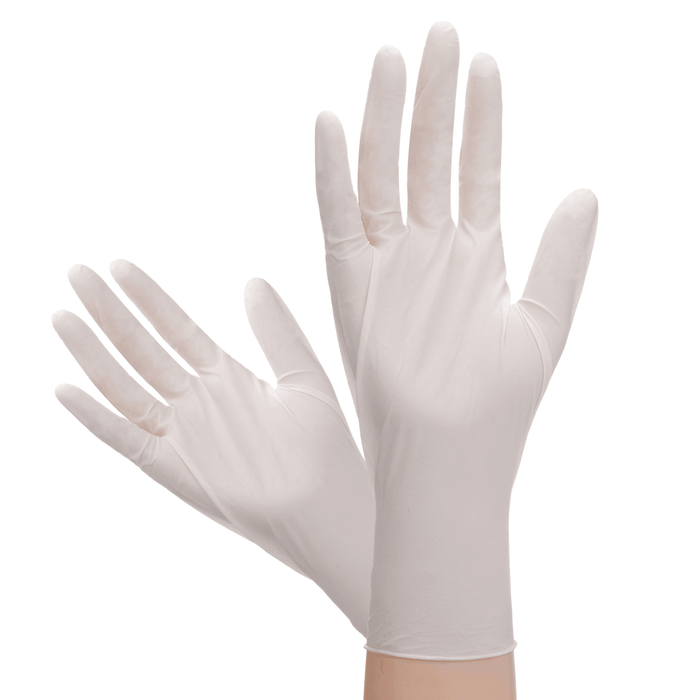 Ipree® 100 Pcs Nitrile Disposable Gloves Powder Free Rubber Latex Free Sterile Gloves for Picnic Food Hygiene House Cleaning