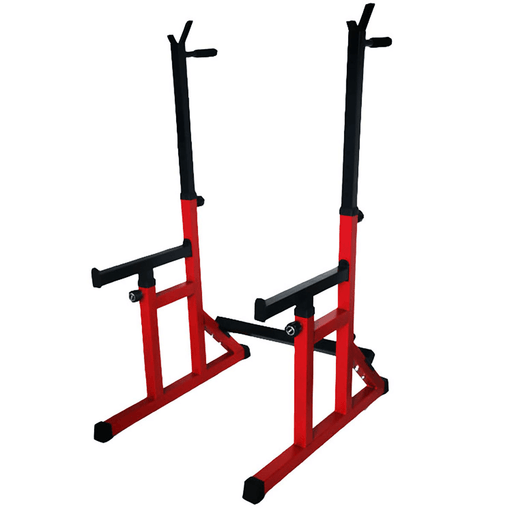 Adjustable Barbell Stand Lifting Dip Stand Squat Rack Weight Lifting Home Gym Fitness Sport Max Load 500Kg