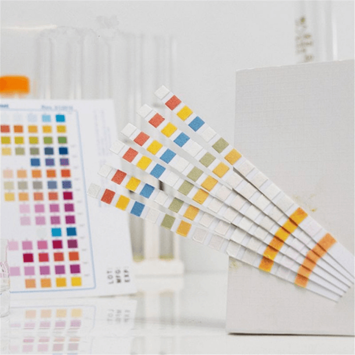 100PCS Upgrade 14-In-1 Drinking Water Test Strip Tap Water Quality Test Strip for Testing Hardness PH Bromine Nitrate Water Quality Tester