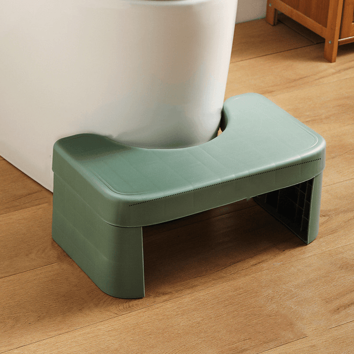 Creative Toilet Stool 35° Assist Defecation Stable and Antiskid Strong Bearing Curve Fitting
