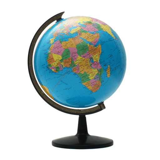 32Cm Swivel World Globe Map Desktop Decor Kids Children Educational Earth Teaching Interactive Toys Gift