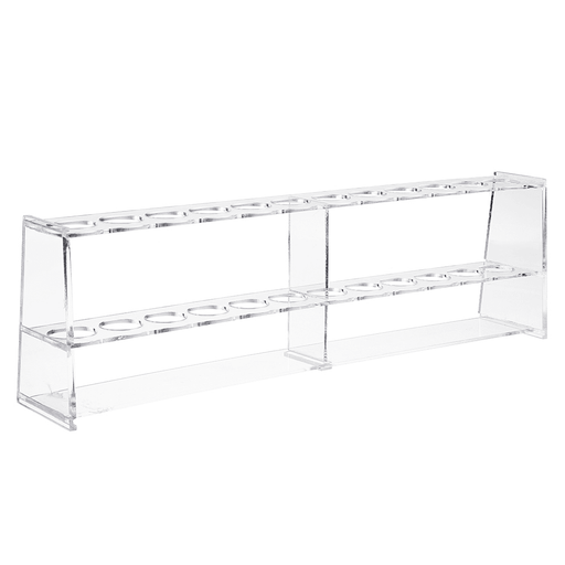 50Ml*12-Holes Plexiglass Organic Glass Test Colorimetric Single Row Tube Rack Holder