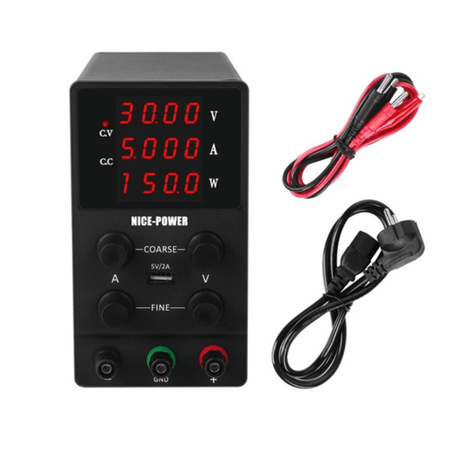 NICE-POWER SPS305 30V 5A Lab Bench DC Power Supply Digital Switching Laboratory Power Feeding Current Stabilizer Voltage Regulator