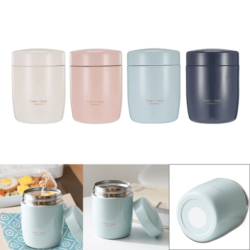 260ML Mini Food Thermos Lunch Box Stainless Steel Food Soup Containers Vacuum Flasks Thermos Cup Outdoor Camping Travel