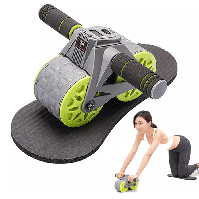 7Th Smart Counting Automatic Rebound Abdominal Wheel Home Gym Fitness Equipment No Noise Abdominal Muscle Trainer