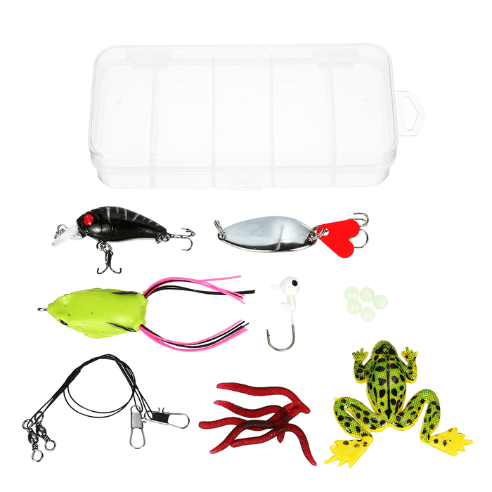 ZANLURE 18/20/22/28/29/33 Pcs Fishing Lure Set Fish Bait and Fish Hook Set Multifunctional Fishing Accessories with Box