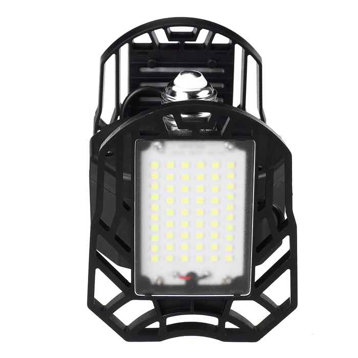 45W/60W Foldable Camping Light LED High Bay Light UFO Garage Ceiling Light Warehouse Light for Garage Utility Room Parking Area