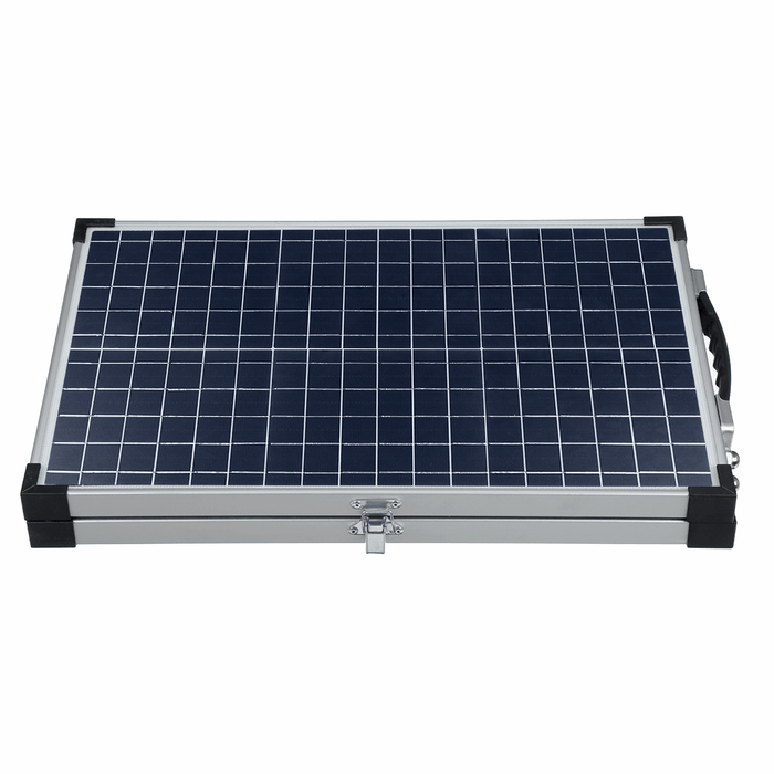 60W Solar Panel with USB Type-C DC Interface with Clips