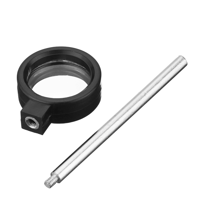 3/4/5Cm Hand-Held Convex/Concave Lens Glass Magnifier Optical Seat Accessories