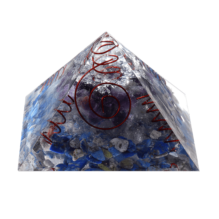 Himalayas Stone Orgone Pyramid Energy Generator Tower Home Decorations Reiki Healing Crystal