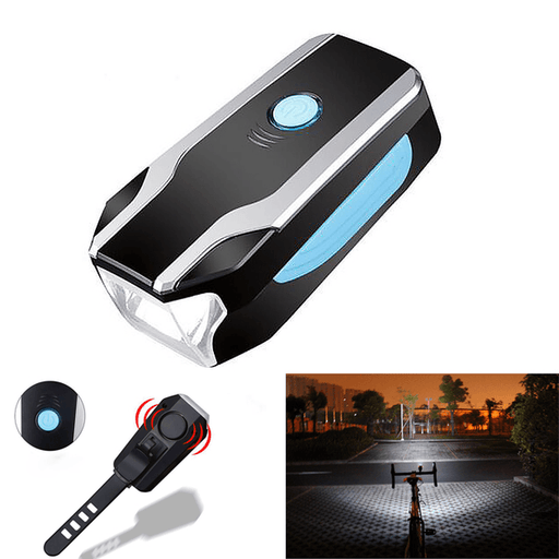 XANES BL07 120Db Bell Alarm Electric Scooter Motorcycle E-Bike Bike Bicycle Cycling Light