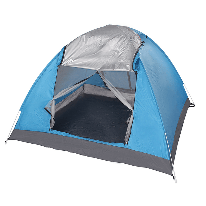 Ipree® 3-4 People Fully Automatic Camping Tent 2 Door Waterproof Windproof Uv-Protection Sunshade Canopy Camping Hiking Fishing