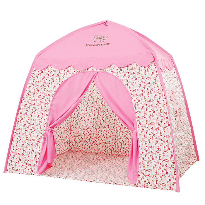 Portable Folding Baby Toy Prince Princess Tent Children Castle Play House Outdoor Kids Beach Backyard Garden Toys