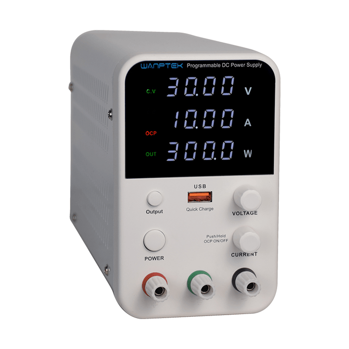 WANPTEK WPS3010B 30V 10A Adjustable DC Power Supply Programmable 4 Digits LED Display Switching Regulated Power Supply