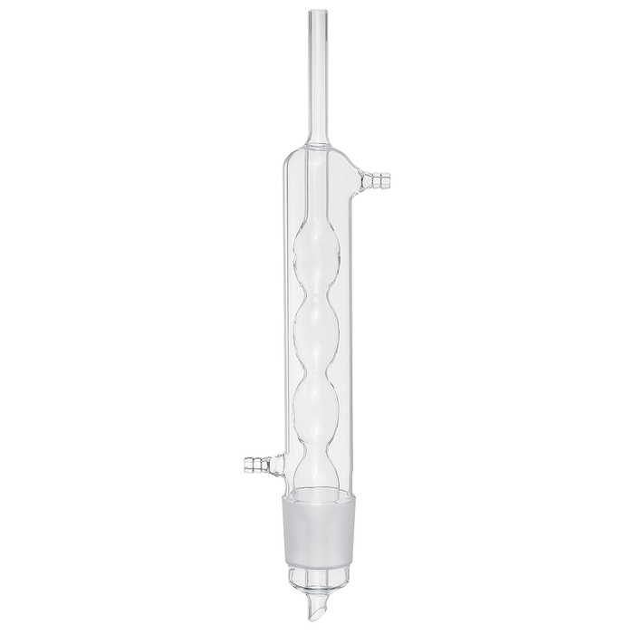 500ML Soxhlet Extractor Spherical Fat Extractor Glass Condenser for Detecting Food Seafood Dairy Products