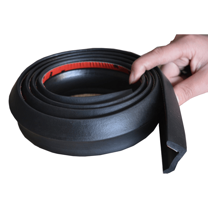 3M/5M/5.5M Garage Door Seal Bottom Rubber Weatherproof Weather Door Window Sealing Strip Protector