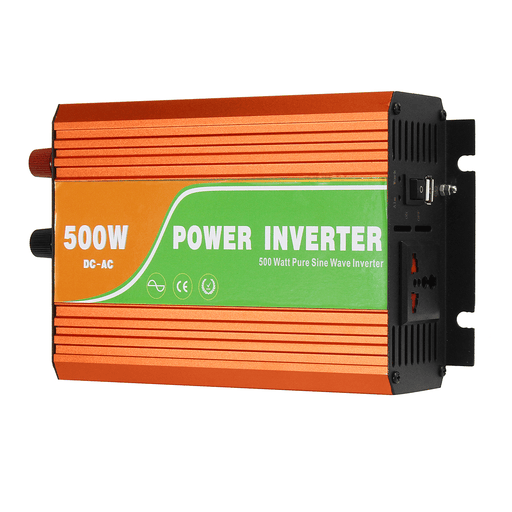 GNGE JN-H 500W 60Hz DC 12V to AC 110V/220V Power Inverter Pure Sine Wave Converter