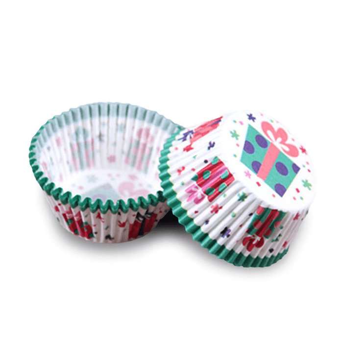 Honana Colorful Cupcake Paper Cake Liner Baking Muffin Box Cup Party Tray Cake Mold Decorating Tools Cupcake Paper Thicken Baking Cups Muffin Cupcake Liners 100Pcs Colorful Cupcake Liner Wedding Tool
