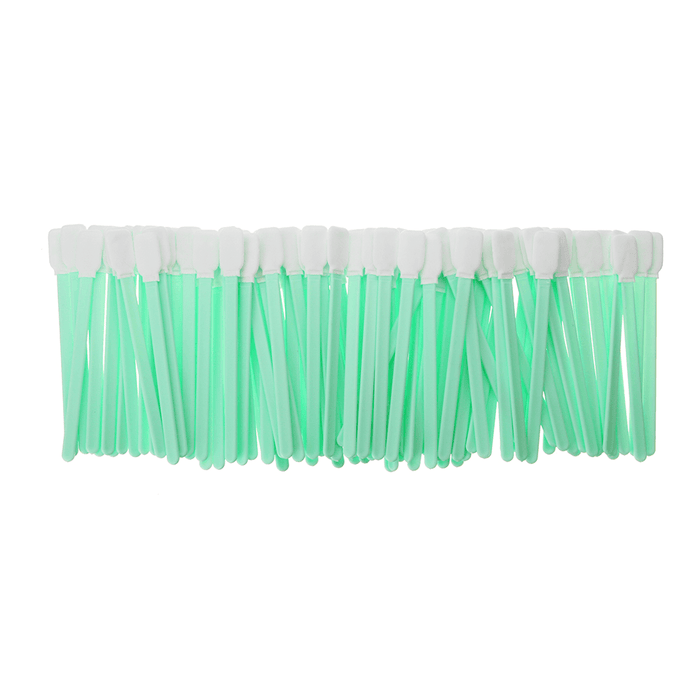 100Pcs Foam Tip Cleaning Head Swabs Sponge Stick for Inkjet Printer Printhead Camera Cleanroom